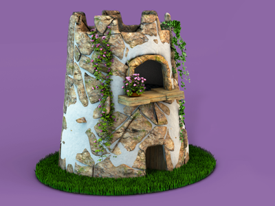 A Tower 3d c4d 3 invite logo birthday lego u azul swim tower castle a letter