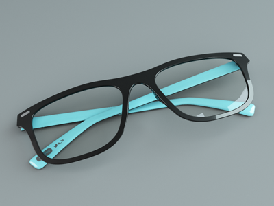 Lentes 3d c4d cinema4d cyan eyes glass glasses tv vary