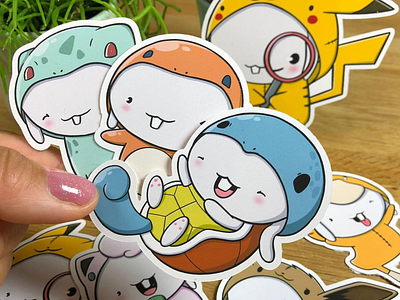 Pokemon Sticker Design