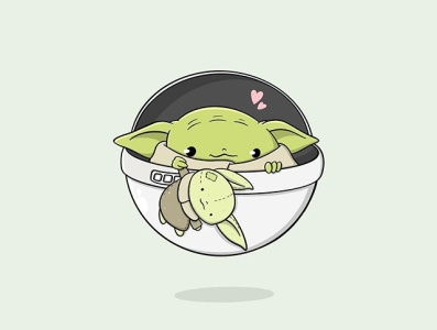 Baby Yoda By Jaxon Koder Dribbble
