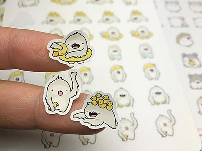 Sloth planner stickers