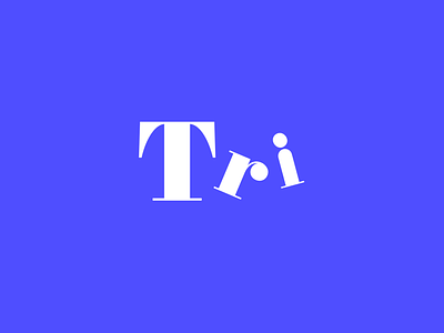 Tri logo development branding design logo pregnancy typography ui