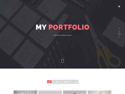 AMI-Personal Template by Ekhtiar Mahmud on Dribbble