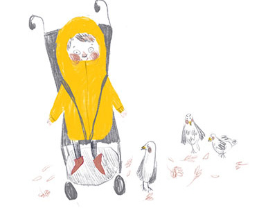 Sketchbook stuff : Day Out Baby books childrens illustration illustration sketch