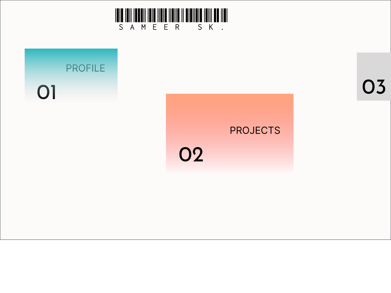 profile page by sameer sk on Dribbble