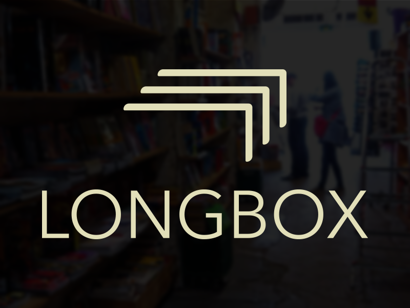 Longbox Logo web web application comic books design comics longbox icon logo