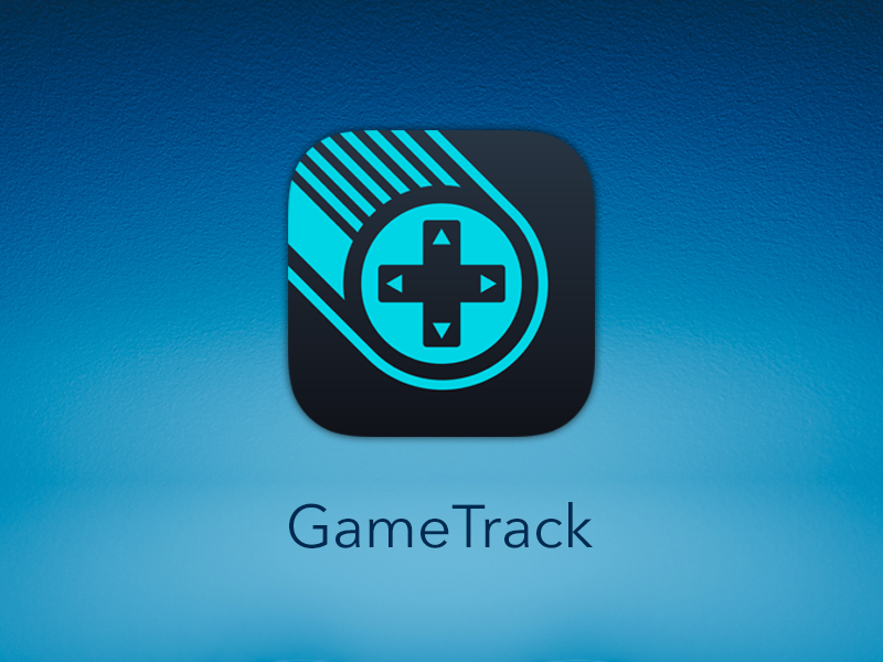 GameTrack App Icon videogames gaming tracker ios d-pad controller games video icon app