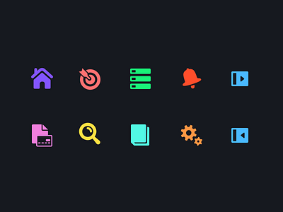 Web App Nav/UI Icons