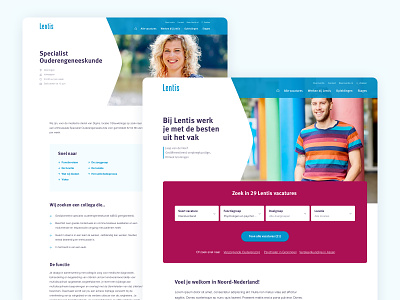 Healthcare job platform healthcare job platform reqruitment ui ux visual design webdesign