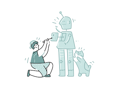 Build Robot illustrations