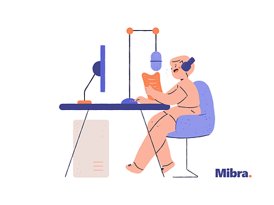 Mibra illustrations WIP