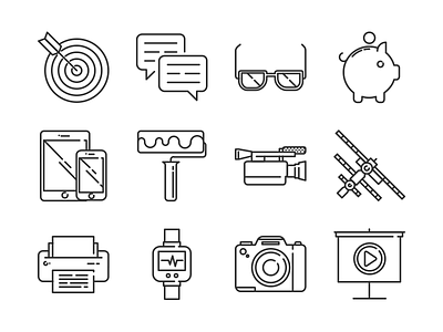 Free Responsive icons set - 192 Icons
