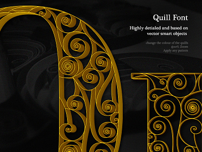 Quilling Font - Coming soon