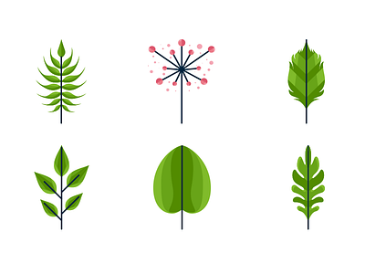 Earth Day Leaf icons color day earth flat icon icon set icons leaf pack plants