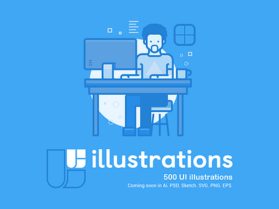 Ui Illustrations Project Coming Soon download illustrations ui ux vector website wed design