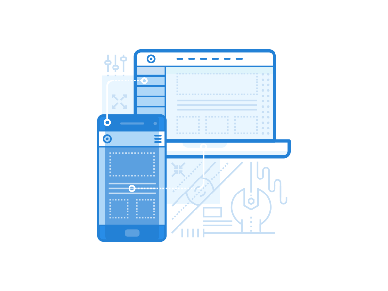 Adaptive Ui Illustration By Ramy Wafaa On Dribbble