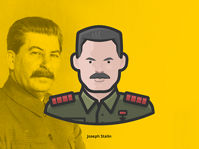 Joseph Stalin Avatar Icon avatar collection diversity icon joseph stalin vector