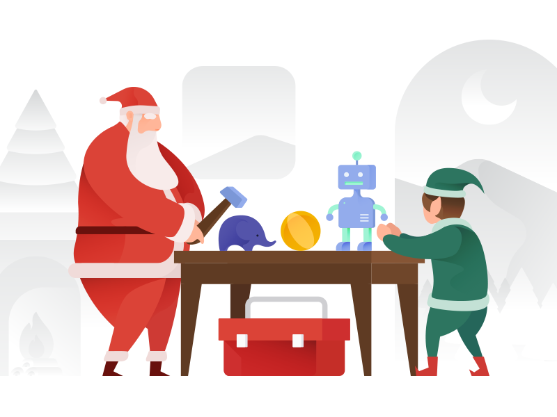 Christmas Ui Illustrations by Ramy Wafaa on Dribbble