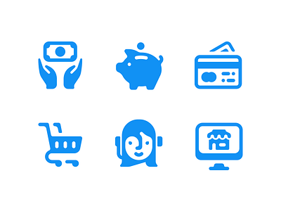 200 Business and Finance Icons business curved finance glyph icon icons pack rounded set solid
