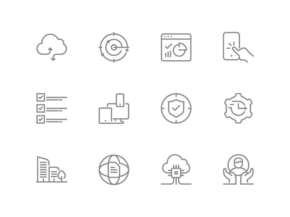 Netskope custom icons by Ramy Wafaa on Dribbble