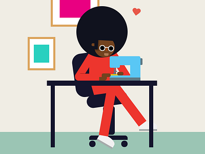 Pure CSS Animated Character