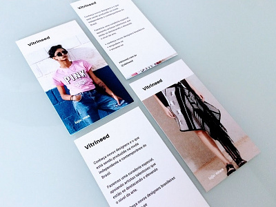 Vitrineed (Fashion Website) Business Card
