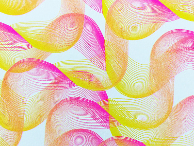 risographin' color gradient ink line pattern print riso risograph screen vibrant