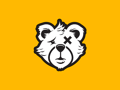 Lost & Loveless Bear animal bear cartoon icon logo lost loveless mark