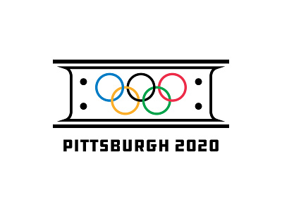 Pittsburgh Olympics 2020 beam logo olympics pittsburgh steel