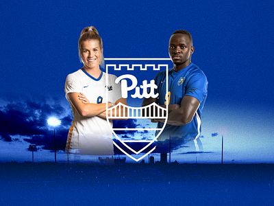 Pitt Soccer Crest ✦✦✦ Official Brand Identity & Kit Design bridge crest logo pitt pittsburgh