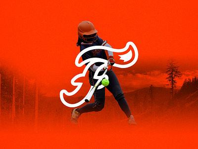Silverton Foxes ✦✦✦ Official Brand Identity brand fox foxes identity lettermark logo softball sports