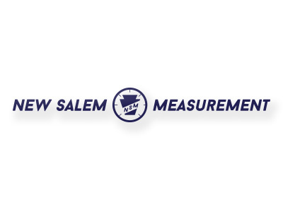 New Salem Measurement Wordmark gas gauge logo measurement meter newsalem pa pennsylvania