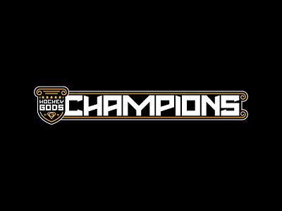 Hockey Gods Tournament Champions Mark
