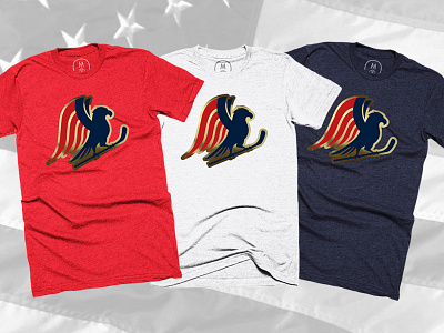 USA Hockey - Cotton Bureau america american bureau cotton eagle hockey shirt sports united states usa