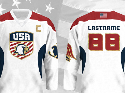 Vote! USA Hockey Jersey Design Contest america eagle font gold hockey jersey sports states united usa