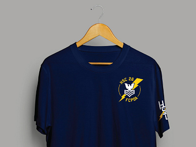 HSC 26 Chargers Shirt - Front bolt bull chargers helicopters lettermark lightning logo military navy shirt thunder