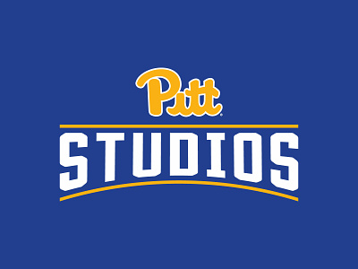 Pitt Studios Logo Design - Pitt Athletics bridge broadcast broadcasting college logo pitt pittsburgh studios tv video