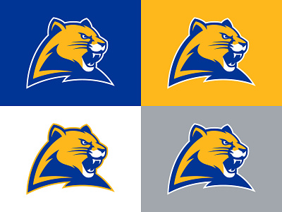 Pitt Panther Concept 3.0 college logo panther panthers pitt pittsburgh sports logo university