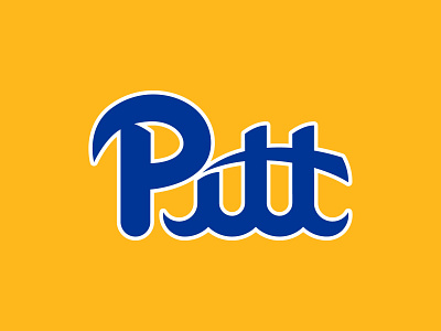 Flip the Script college logo panthers pitt pittsburgh script type university