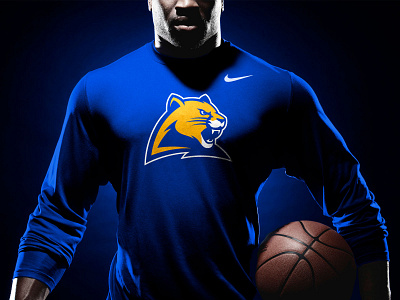 Pitt Panther 3.0 Concept : Basketball Warmup Mockup basketball college logo mascot panther panthers pitt pittsburgh sports university