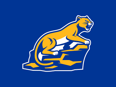 Panther logo mascot panther pitt pittsburgh sports logo statue