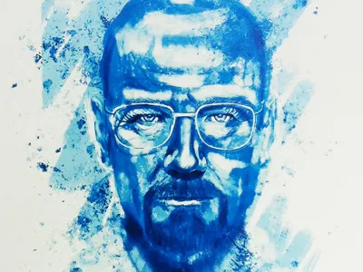 Heisenberg bad breaking breaking bad breakingbad cook heisenberg lets mr. painting sketch white