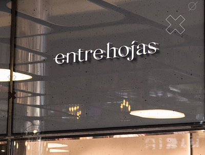 Entrehojas brand brand identity