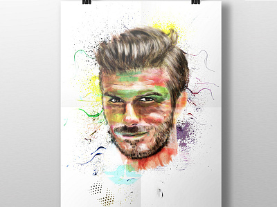 David Beckham beckham david fanart futbol psd soccer