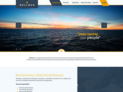 Wellman ui ux web