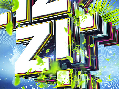 Izzi logo 3d