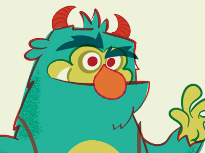 Lil' creature v2 cartoon character illustration monster