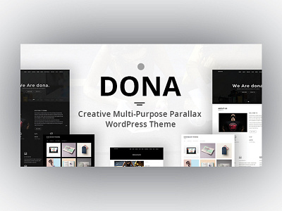 DONA - Creative Multi-Purpose Parallax WordPress Theme