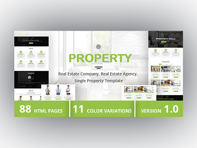 PROPERTY - Real Estate Company, Real Estate Agency Template apartment homes property real estate real estate agency real estate agent real estate company real estate developer realestate realtor rental single property