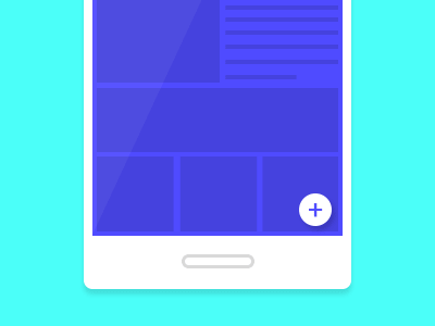 Floating Action button on roll floating button design flat aftereffects simple learning material design material gifs motion animation